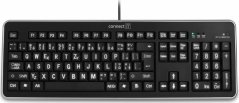 Connect IT CI-71 podsvícená klávesnice CZ s velkými písmeny